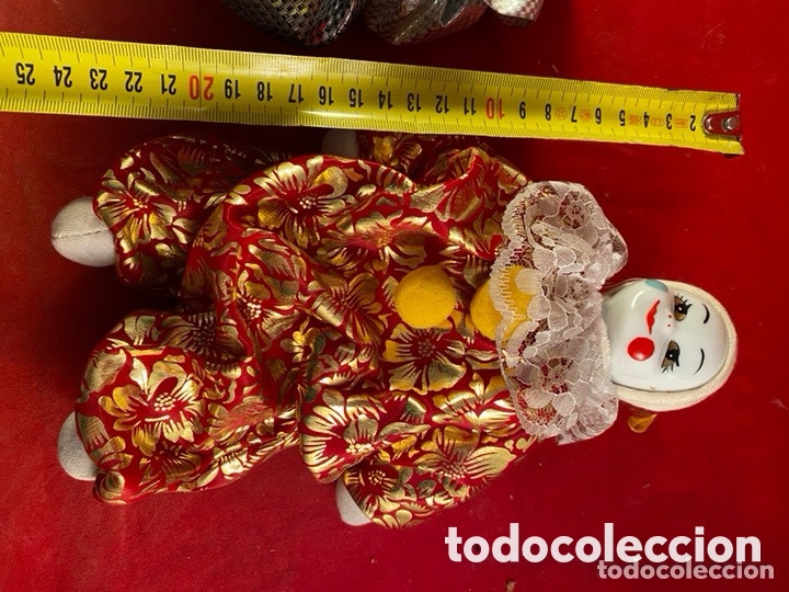 Segunda mano: Pareja de payasos Tela - Foto 6