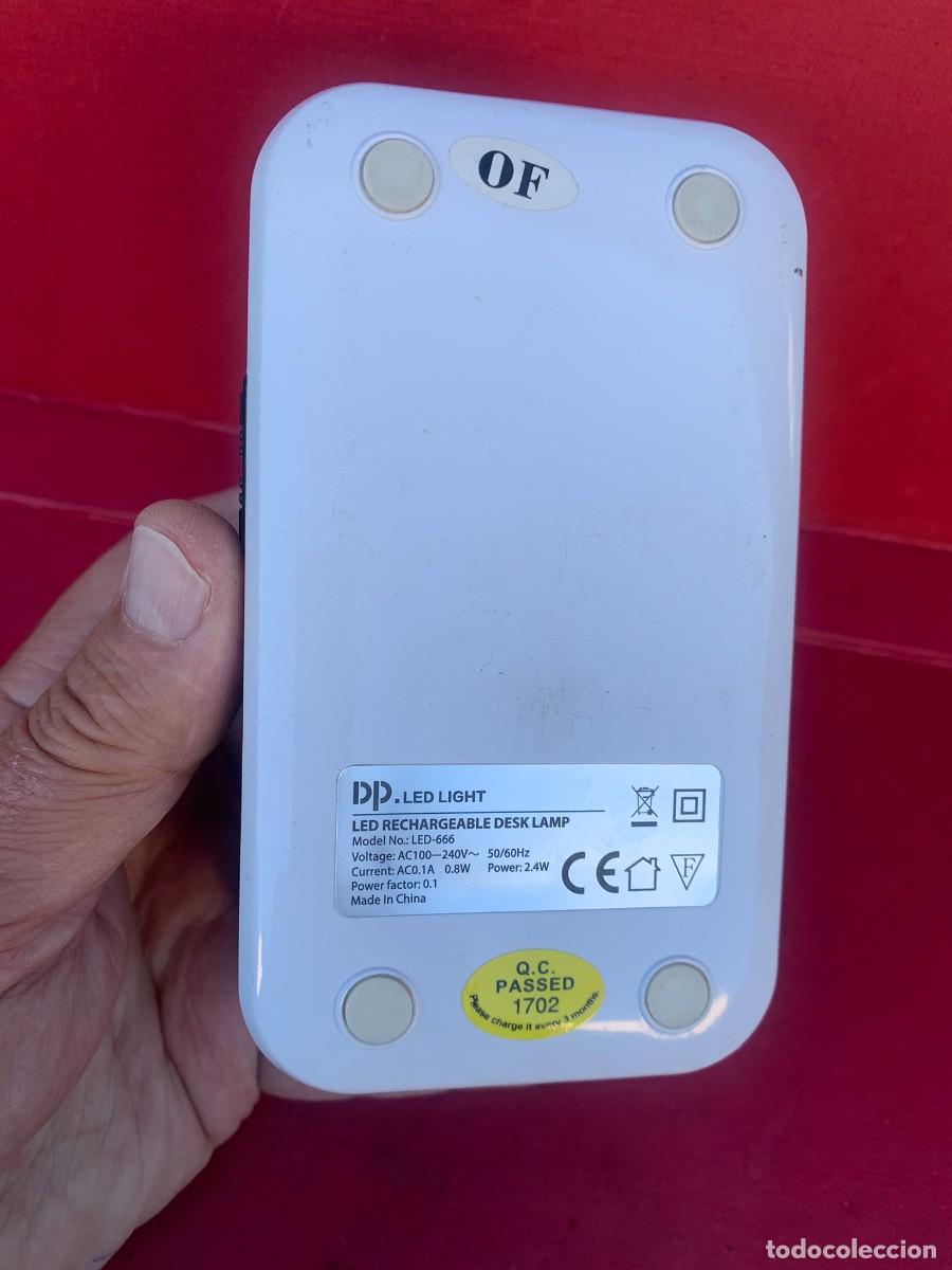 Segunda mano: DPLED 55 L&Aacute;MPARA DE MESA DE ESTUDIO DE LED RECARGABLE - Foto 10