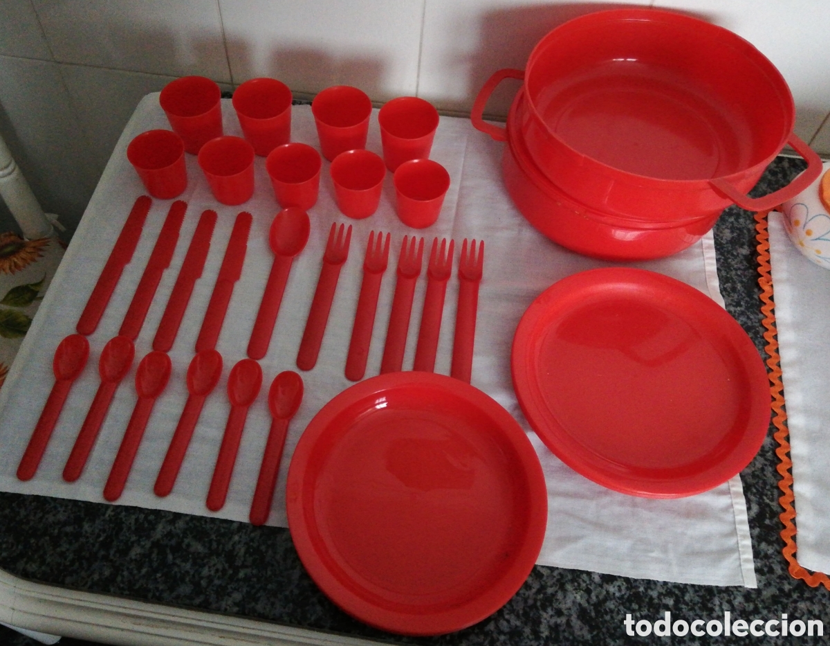 Segunda mano: SET CUBIERTOS CAMPING - Foto 2