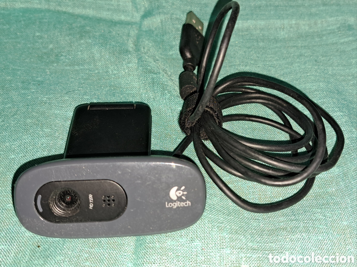Segunda mano: C&Aacute;MARA WEB LOGITECH MICR&Oacute;FONO INCORPORADO, HD 720 P - Foto 1