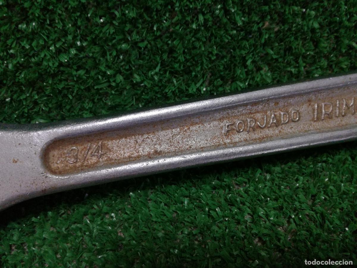 Segunda mano: LLAVE INGLESA AJUSTABLE - MARCA IRIMO 3/4 ESPA&Ntilde;A - HERRAMIENTA - Foto 8