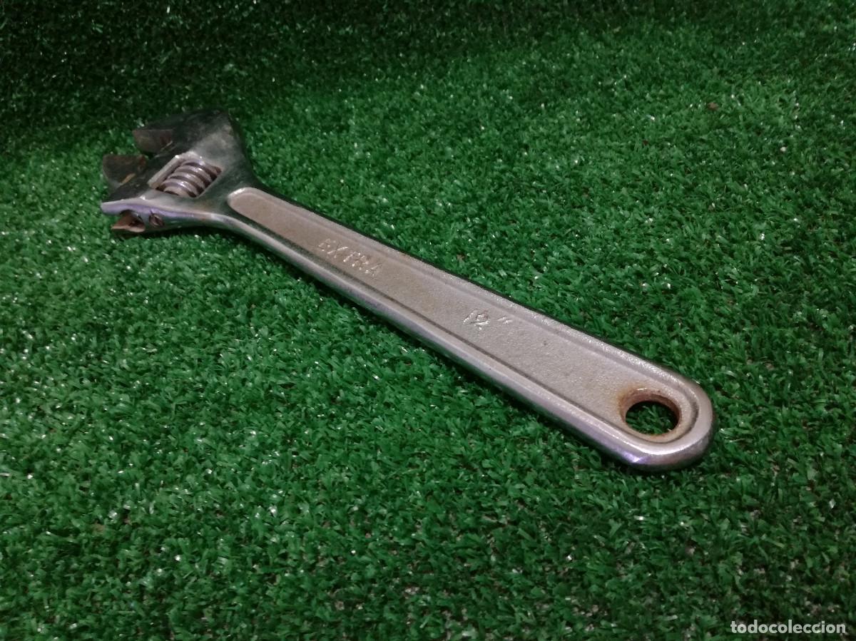 Segunda mano: LLAVE INGLESA AJUSTABLE - EXTRA 12&rdquo; - HERRAMIENTA - Foto 9