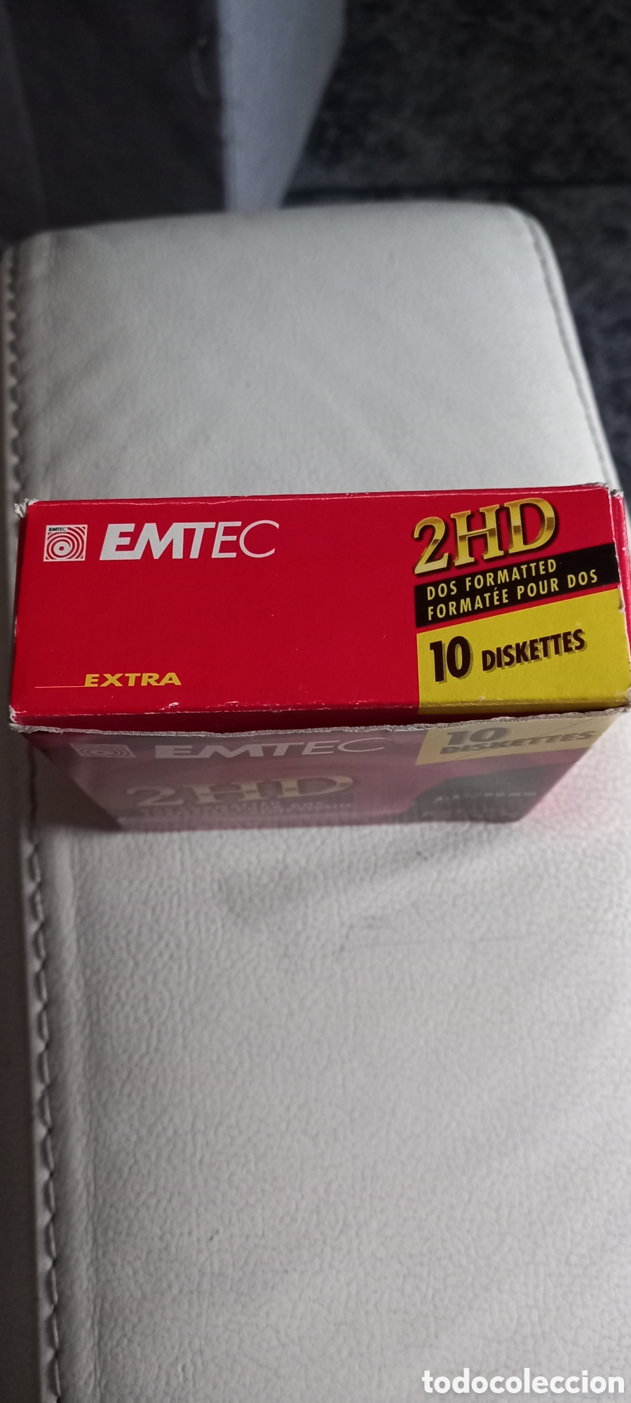 Segunda mano: 10 Diskettes extra 2HD EMTEC 35&rdquo;/90mm - Foto 5