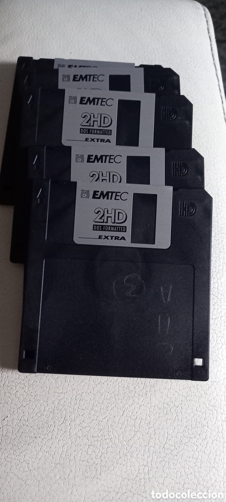 Segunda mano: 10 Diskettes extra 2HD EMTEC 35&rdquo;/90mm - Foto 8