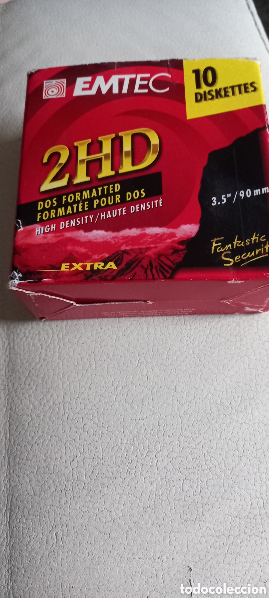 Segunda M&atilde;o: 10 Diskettes extra 2HD EMTEC 3'5&rdquo;/90mm