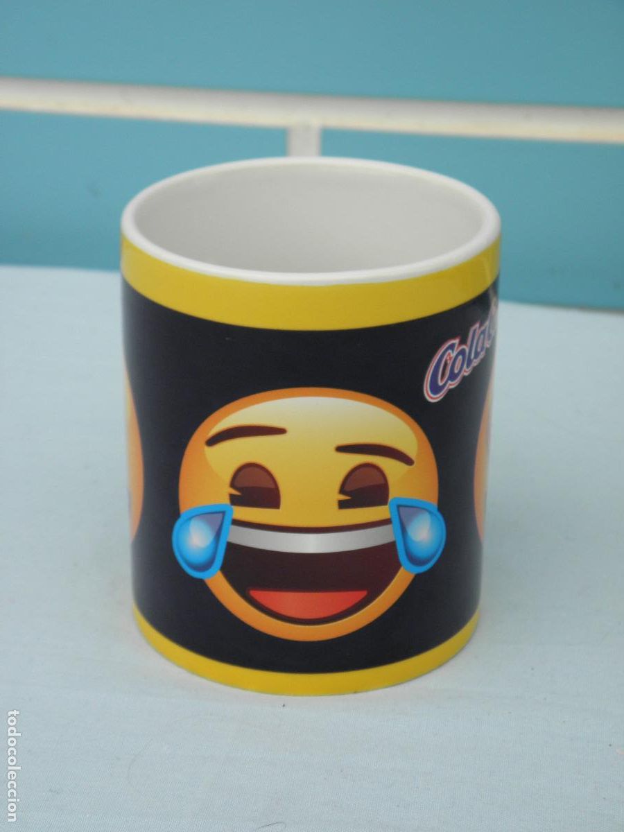 Segunda mano: Antigua taza Emojis de Cola Cao - Foto 2