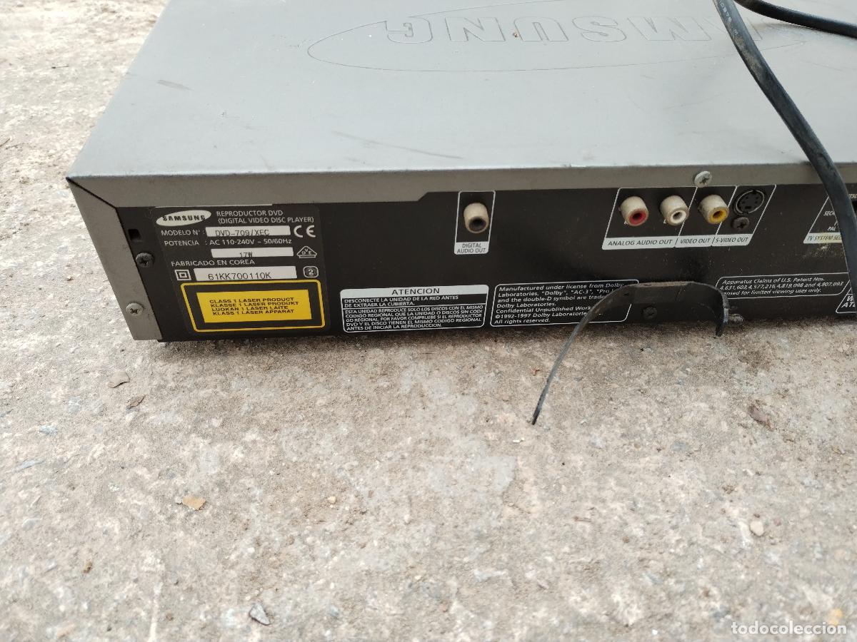 Segunda mano: REPRODUCTOR Samsung DVD-709/XEC - Foto 5