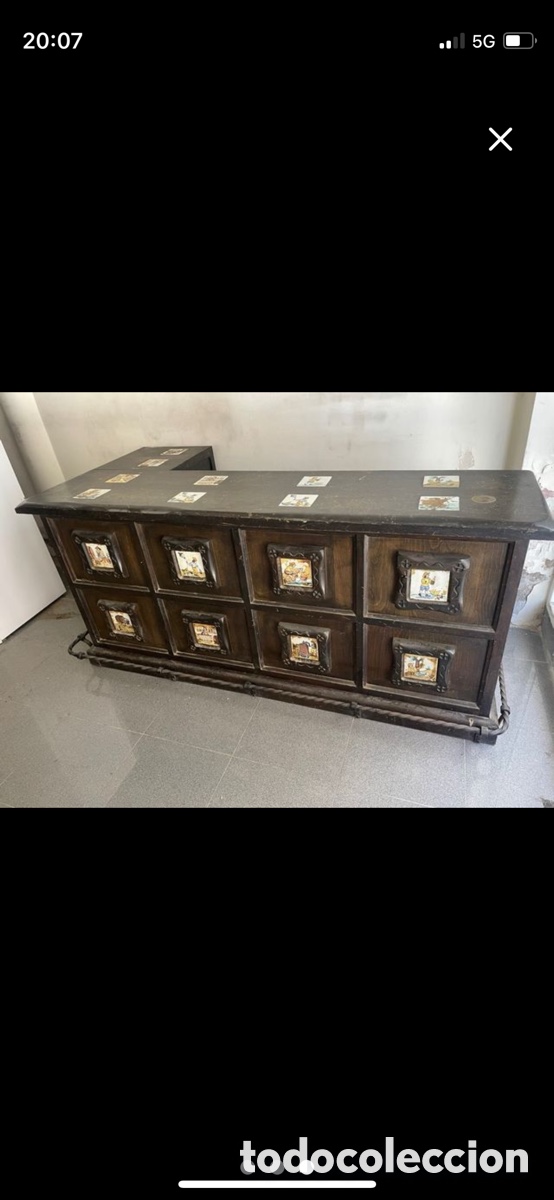 Segunda mano: Mueble barra antiguo madera noble, Mades - Foto 1