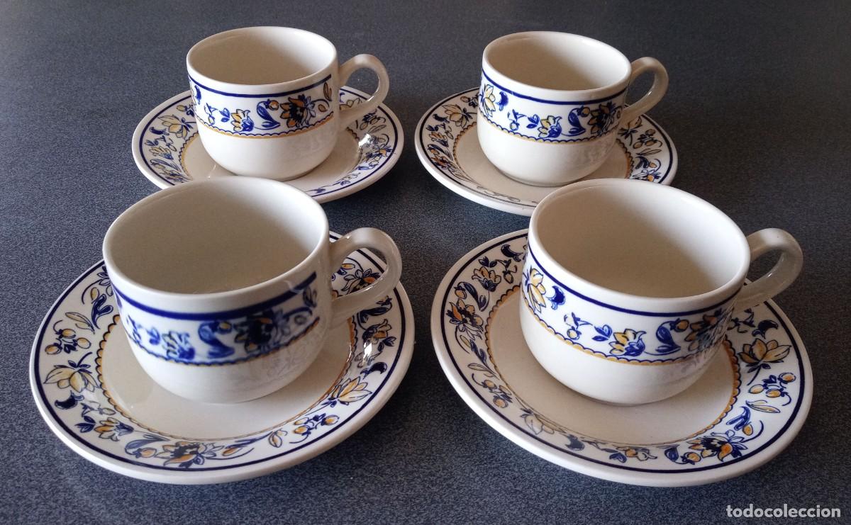 Segunda mano: Juego tazas de caf&eacute; de porcelana England Eit Ltd - Foto 1