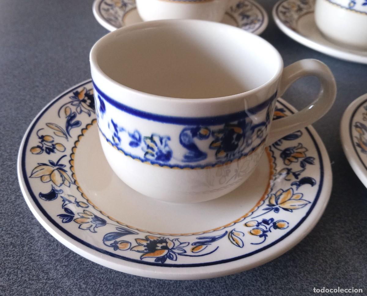 Segunda mano: Juego tazas de caf&eacute; de porcelana England Eit Ltd - Foto 3