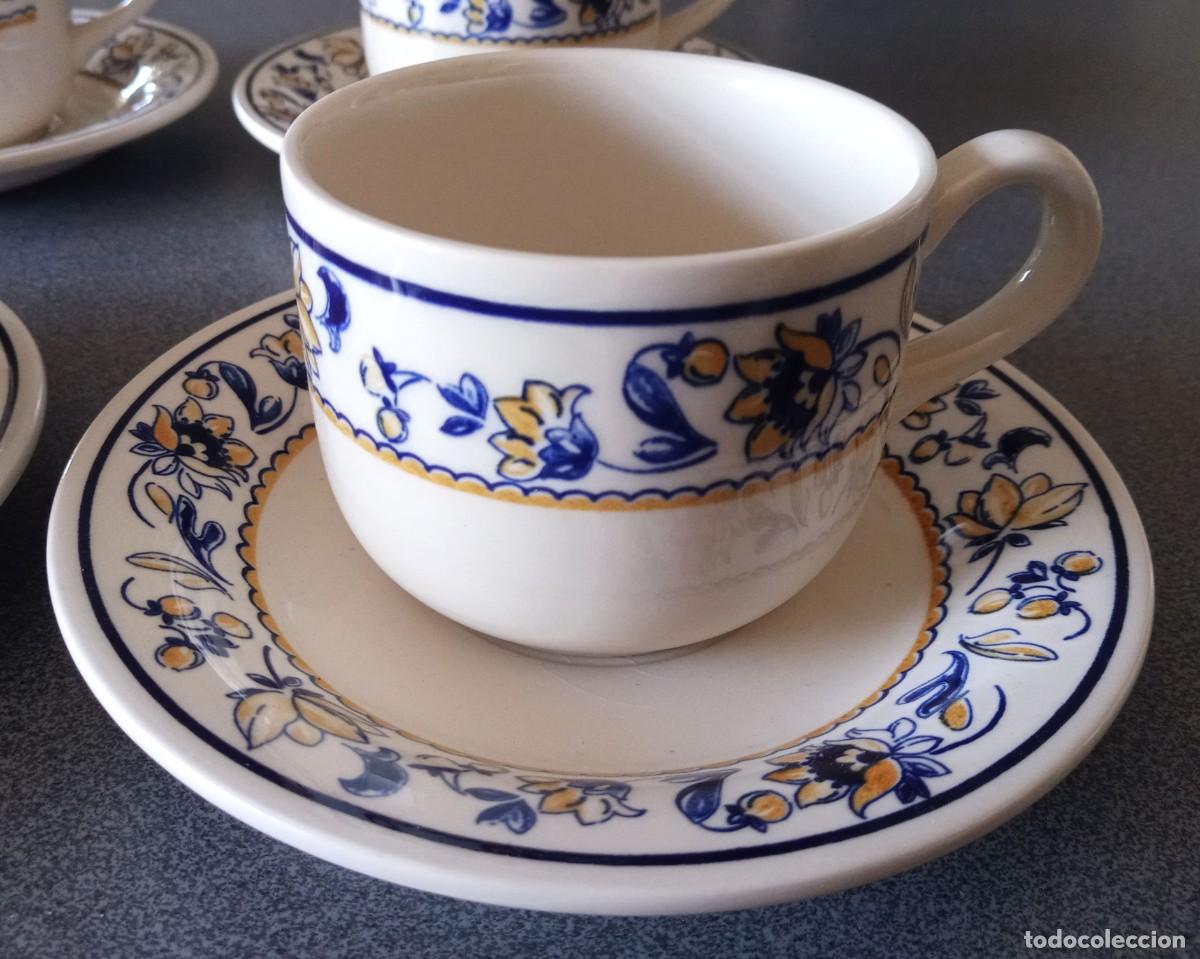 Segunda mano: Juego tazas de caf&eacute; de porcelana England Eit Ltd - Foto 4