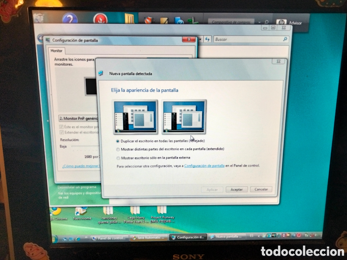 Segunda mano: Monitor Sony SDM-HS74 17 &rdquo; - Foto 1