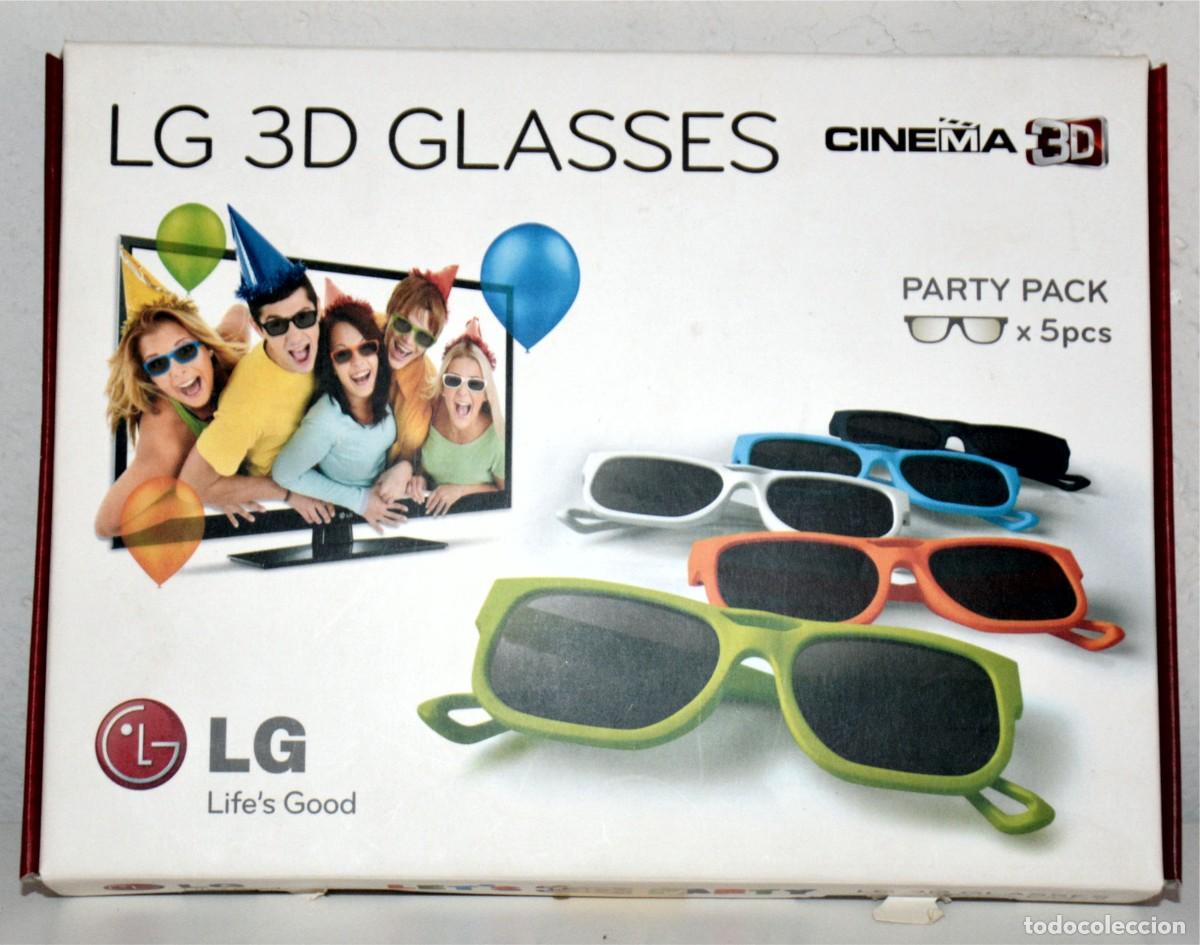 Segunda mano: PACK DE 5 LG 3D GLASSES - Foto 1