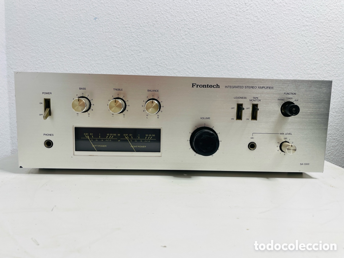 Segunda mano: Frontech SA-3300 Amplifier Hifi Vintage - Foto 2