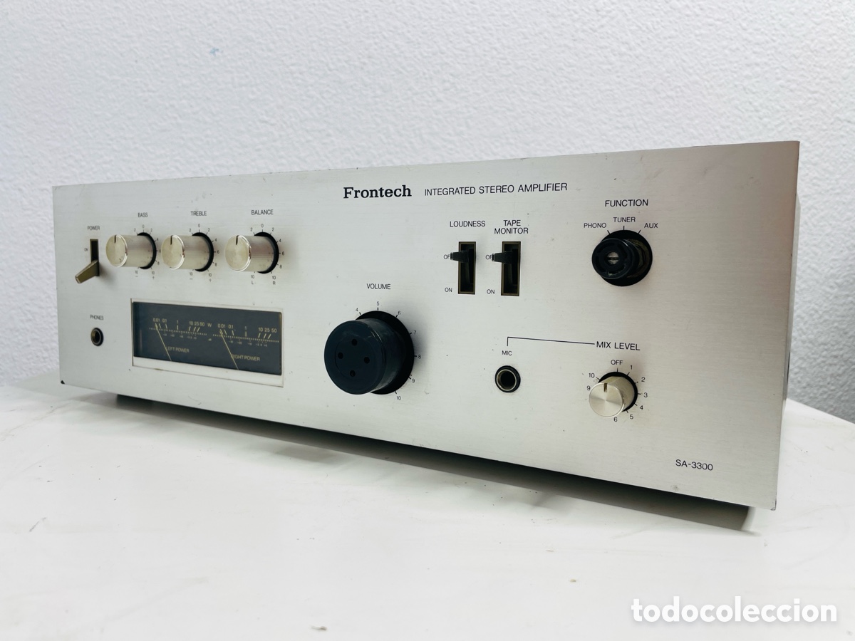 Segunda mano: Frontech SA-3300 Amplifier Hifi Vintage - Foto 9