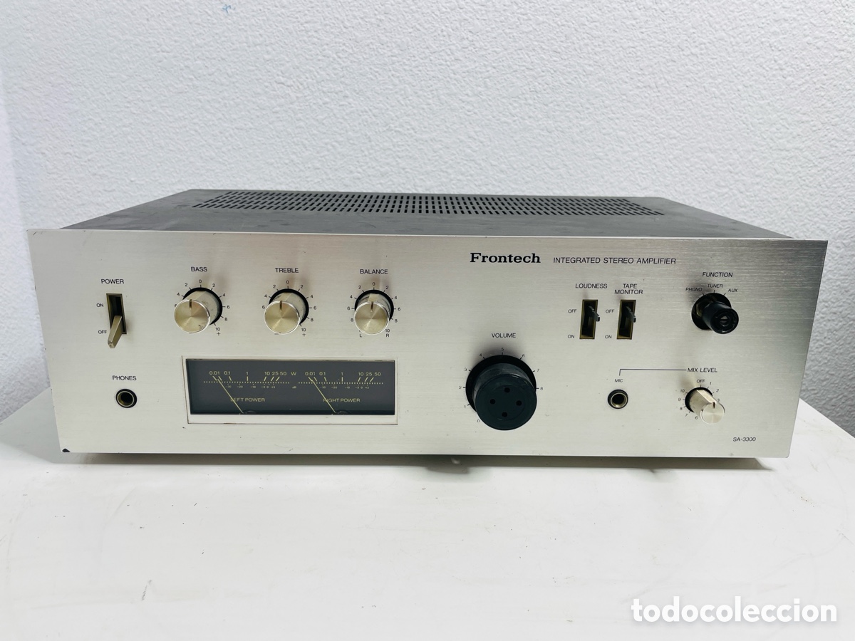 Segunda mano: Frontech SA-3300 Amplifier Hifi Vintage - Foto 1