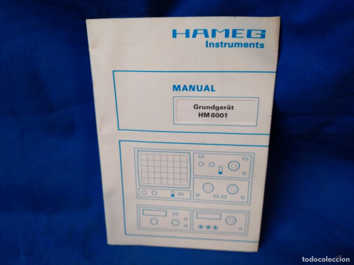 Segunda mano: HAMEG INSTRUMENTS - MANUAL HM8001, UNIDAD B&Aacute;SICA - Foto 1
