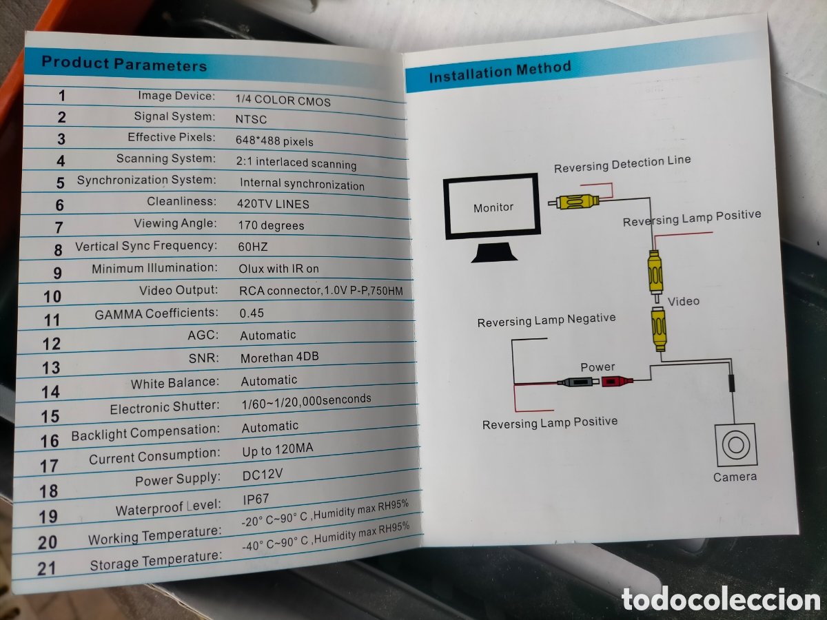 Segunda mano: C&Aacute;MARA DE APARCAMIENTO PARA VEH&Iacute;CULO CON SOPORTE DE MATRICULA - Foto 8