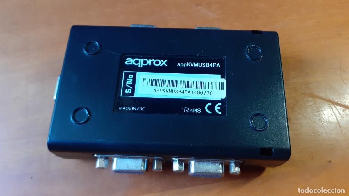 Segunda mano: Switch 4 Port Auto USB KVM Approx (Retroinformatica)(Art&iacute;culo no probado) - Foto 10