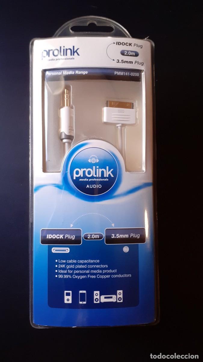 Segunda mano: Cable iDock Plug 2m 3.5mm plug (Prolink) - Foto 1