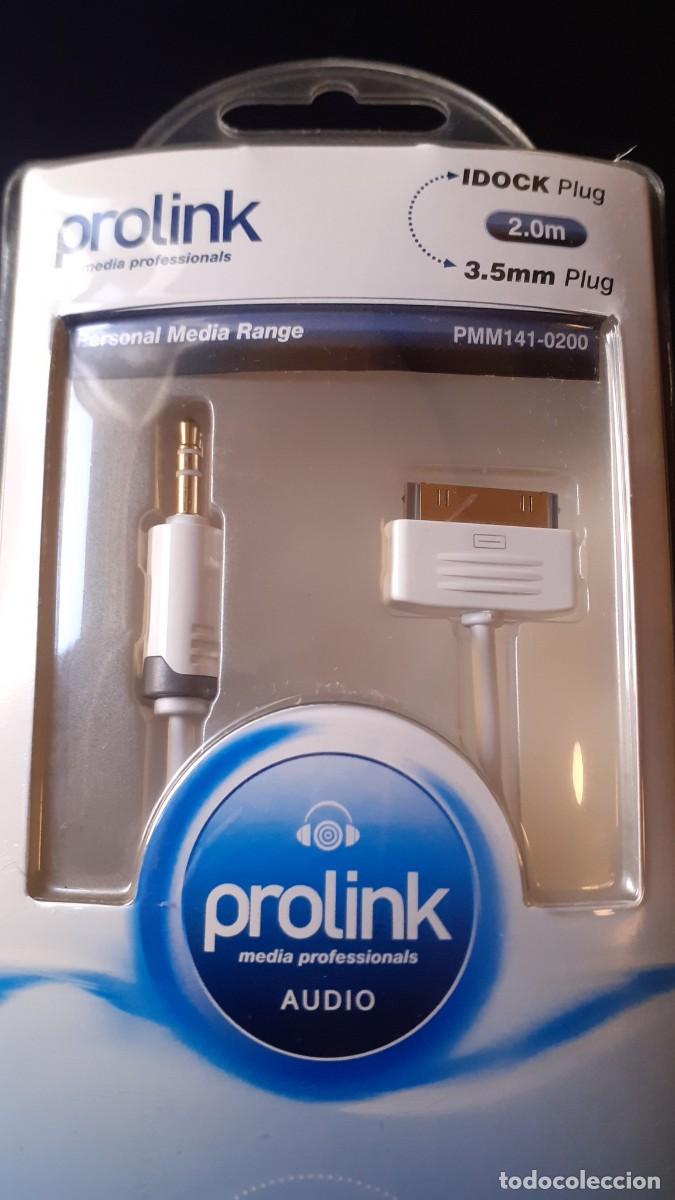 Segunda mano: Cable iDock Plug 2m 3.5mm plug (Prolink) - Foto 2