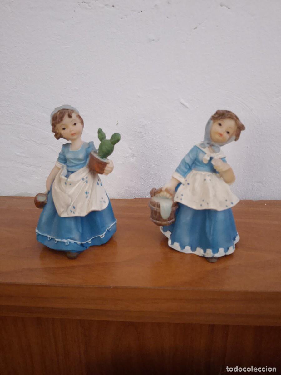 Segunda mano: FIGURAS DE CAMPESINAS - Foto 1