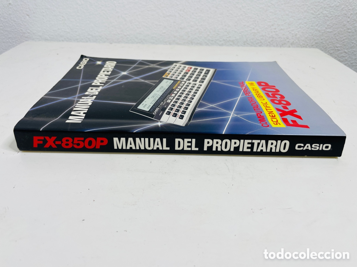 Segunda mano: Casio FX-850P Manual Propietario - Foto 3