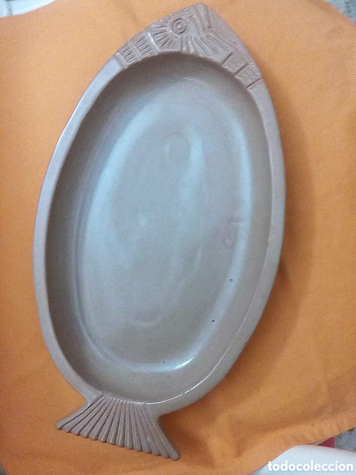 Segunda mano: Plato para servir el pescado de cer&aacute;mica - Foto 5