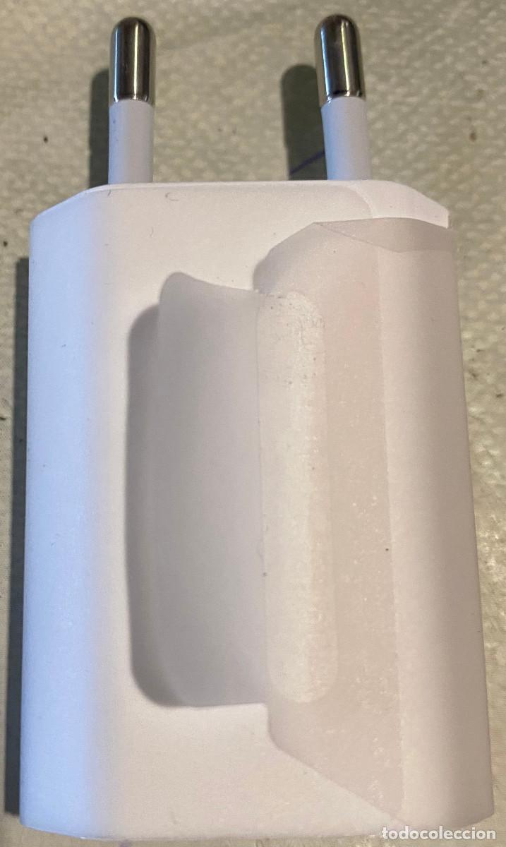 Segunda mano: Enchufe / Transformador original marca iPhone. Para cable USB. Nuevo precintado. - Foto 5