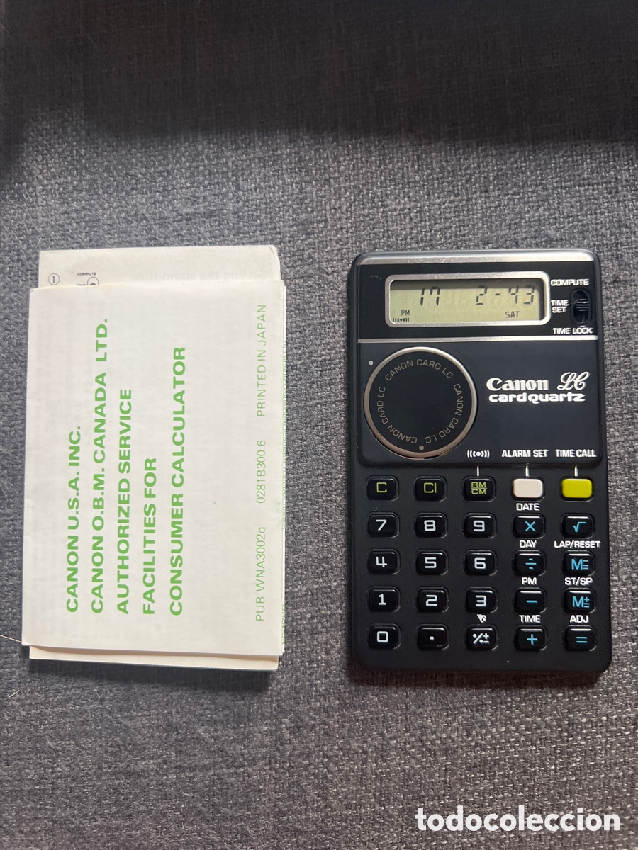 Segunda mano: Canon calculadora lc vintage - Foto 4