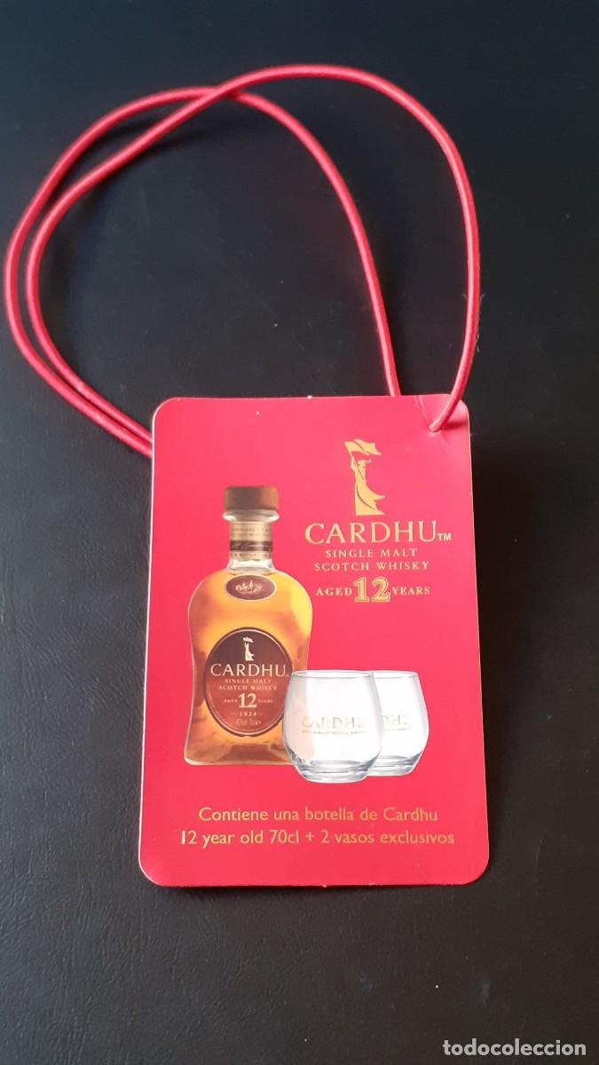 Segunda mano: Etiqueta Botella Cardhu - Foto 1