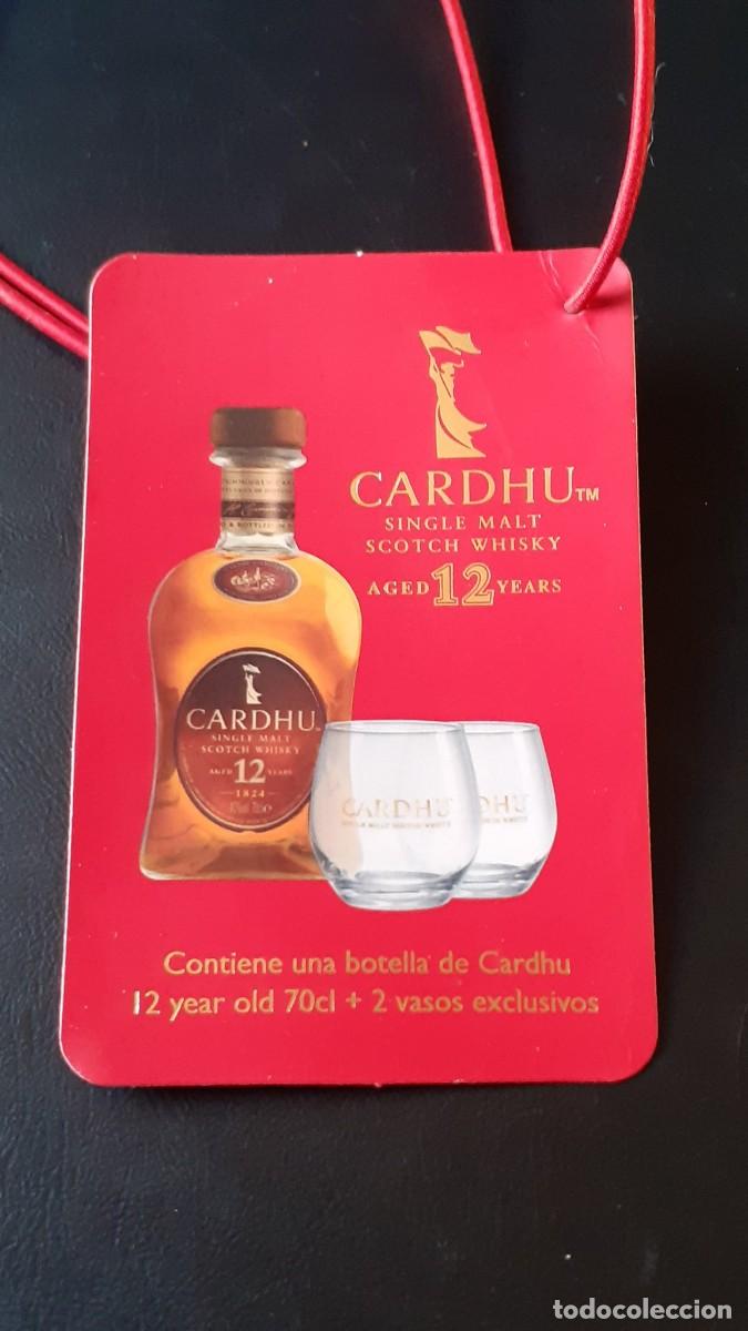 Segunda mano: Etiqueta Botella Cardhu - Foto 2