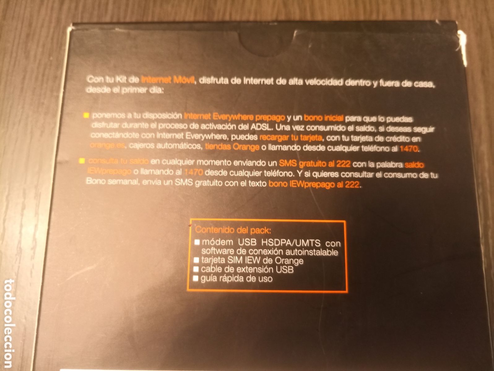 Segunda mano: M&Oacute;DEM ADSL PORT&Aacute;TIL USB ORANGE - Foto 9