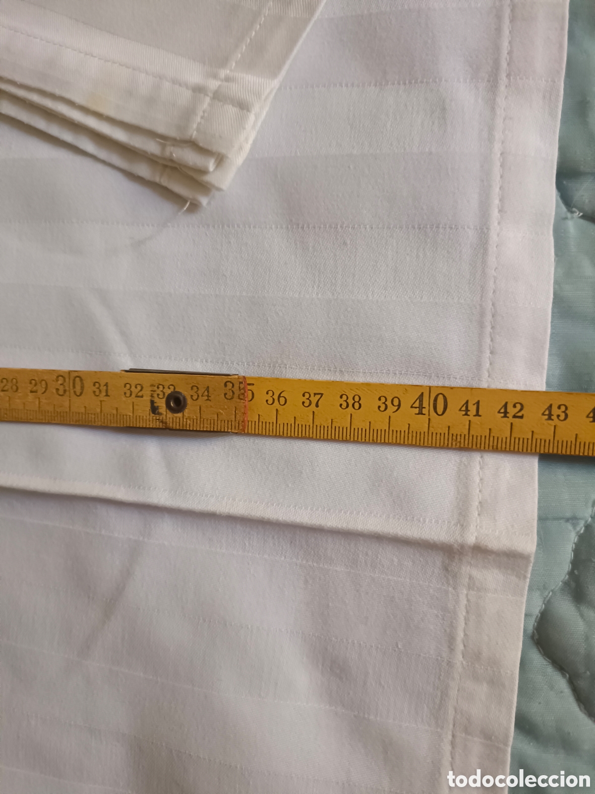 Segunda mano: 6 servilletas blancas de algod&oacute;n - Foto 2