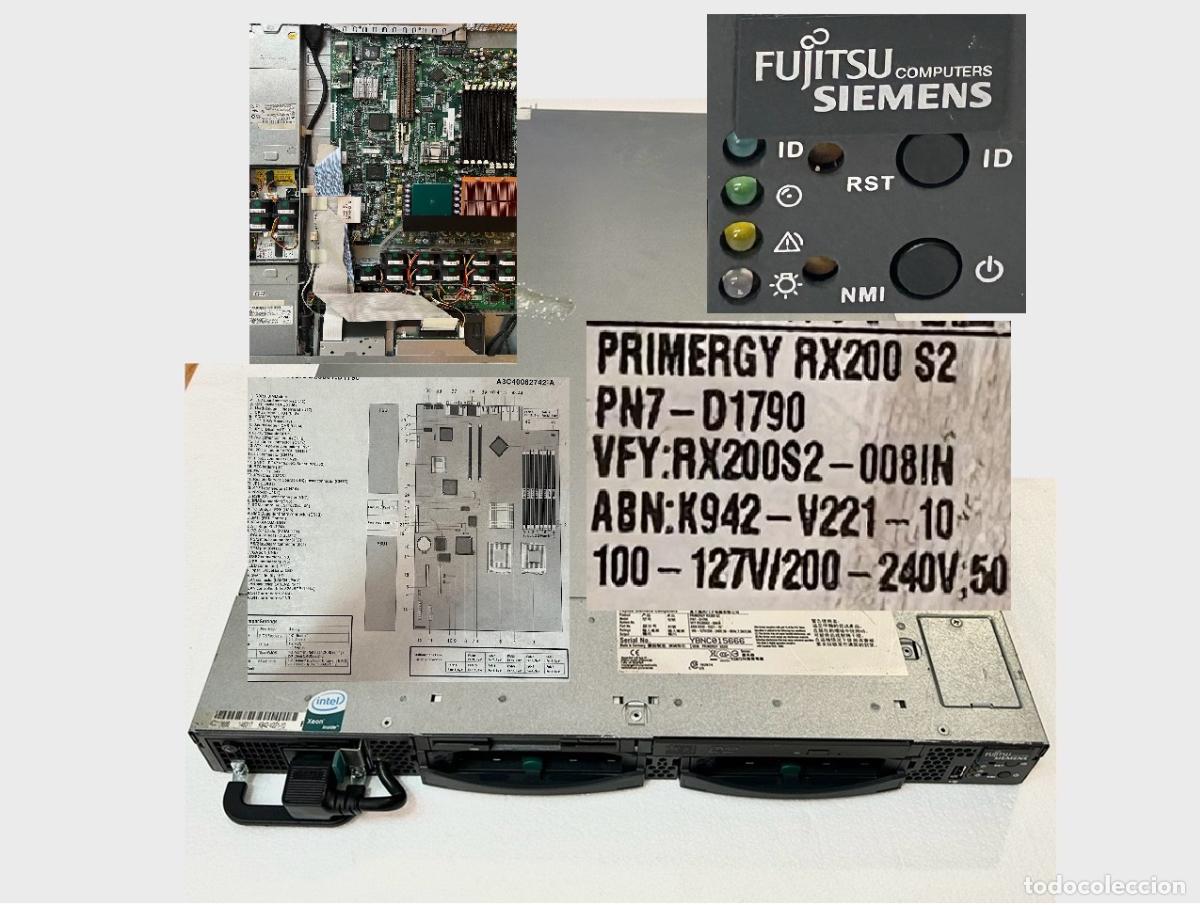 Seconda Mano: FUJITSU SIEMENS PRIMERGY RX200 S2-SERVIDOR TIPO RACK-1-ORDENADOR PC