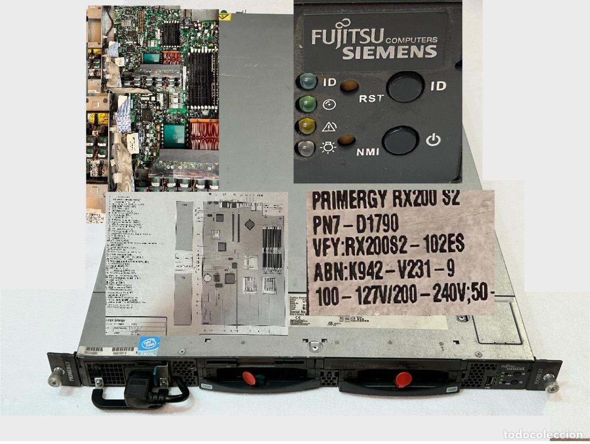 Seconda Mano: FUJITSU SIEMENS PRIMERGY RX200 S2-SERVIDOR TIPO RACK-2-ORDENADOR PC