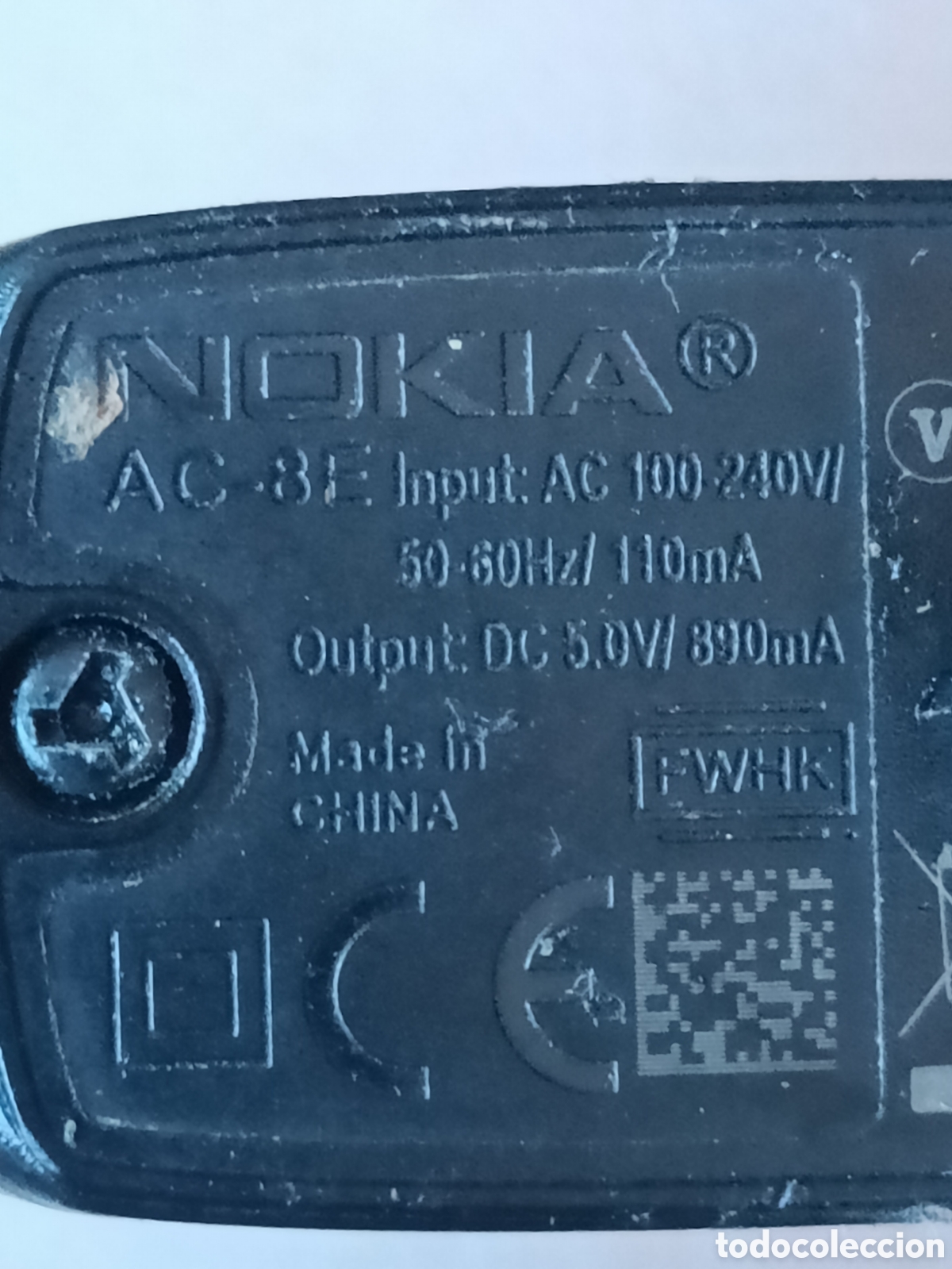 Segunda mano: Cargador Tel&eacute;fono M&oacute;vil Nokia - Foto 2