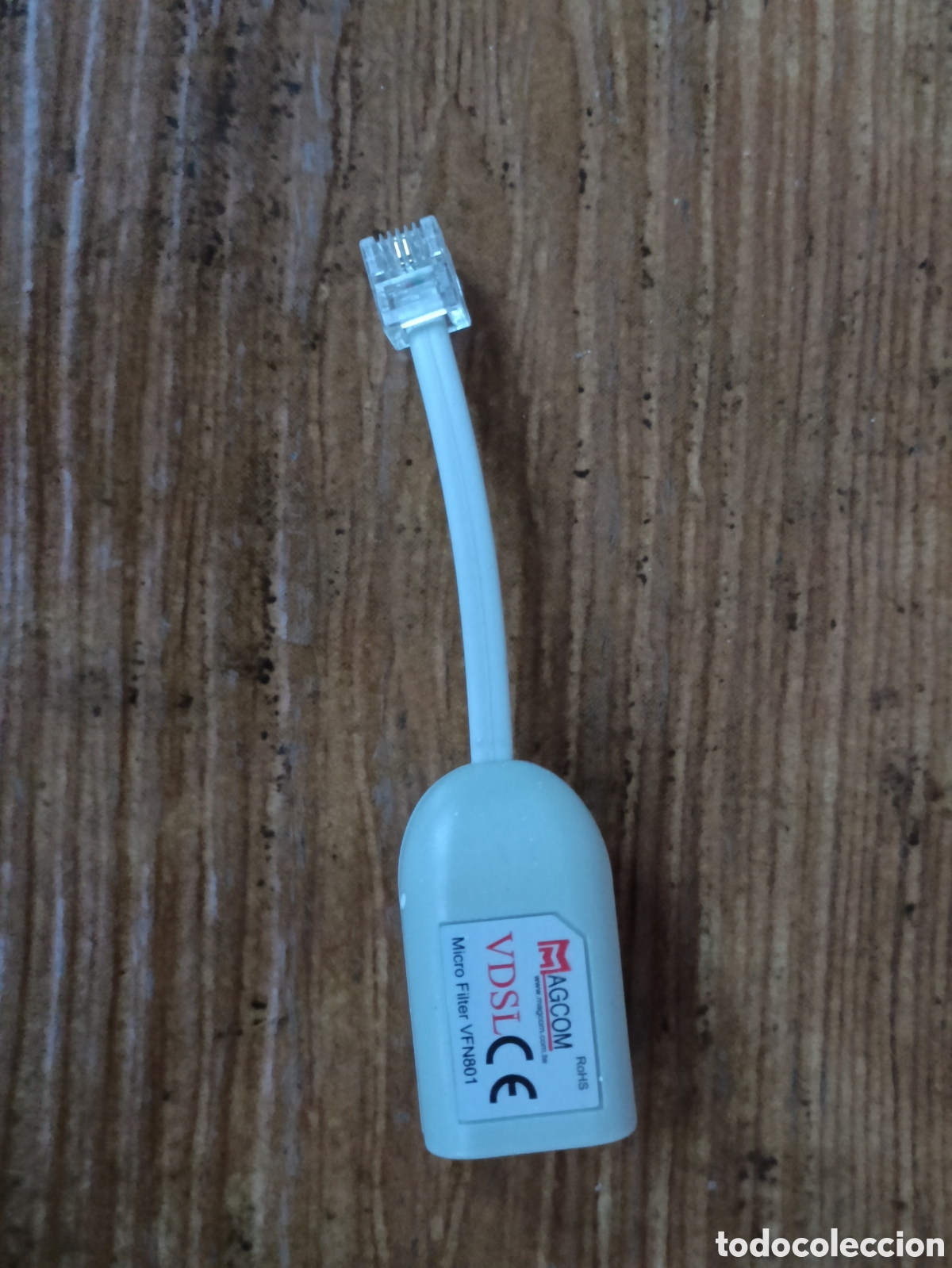 Segunda mano: Filtro cable tel&eacute;fono AGCOM. VDSL. Micro Filter - Foto 1