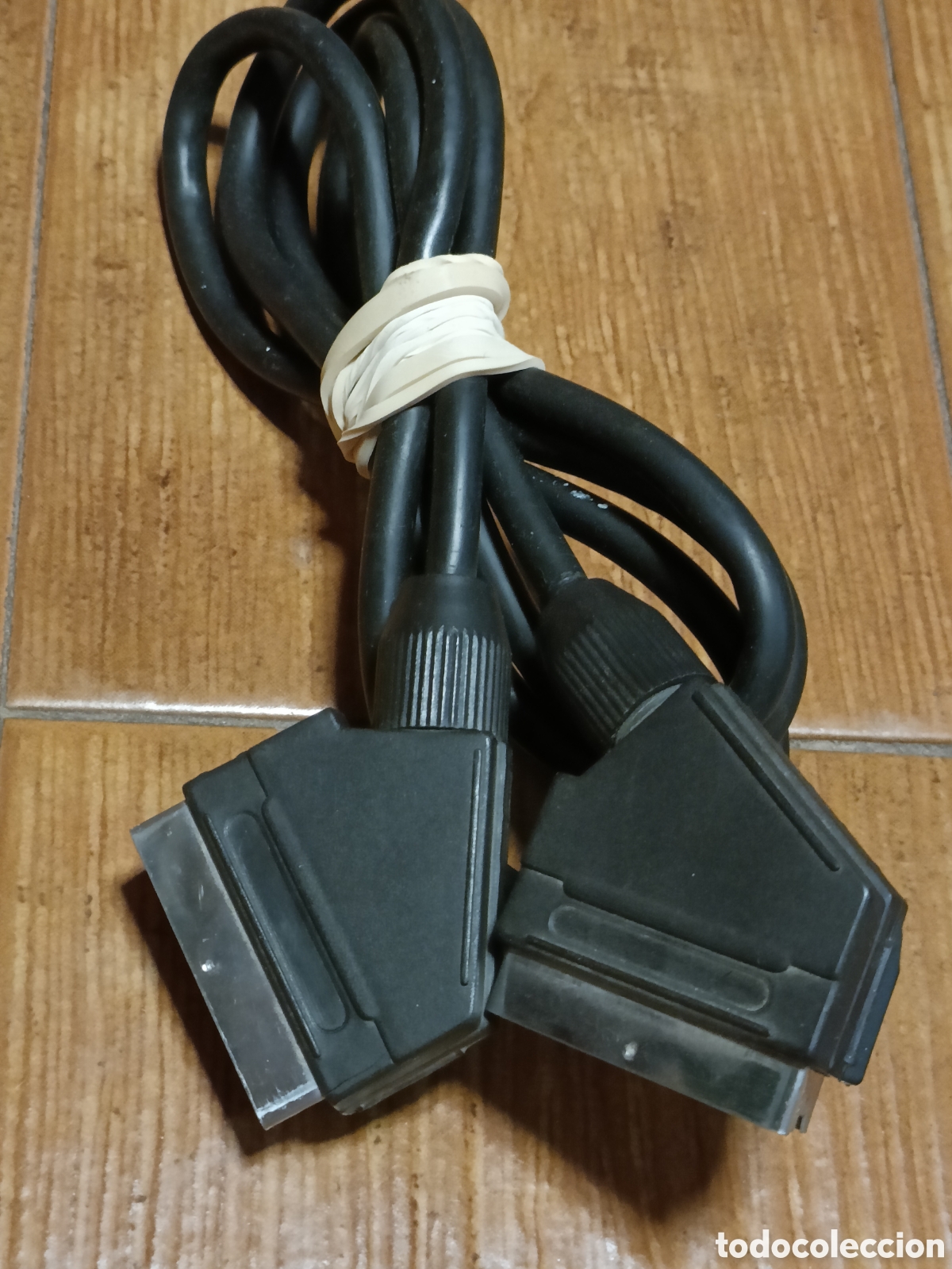 Segunda mano: Cable Euroconector Scart 1.20m Receptor - Foto 1
