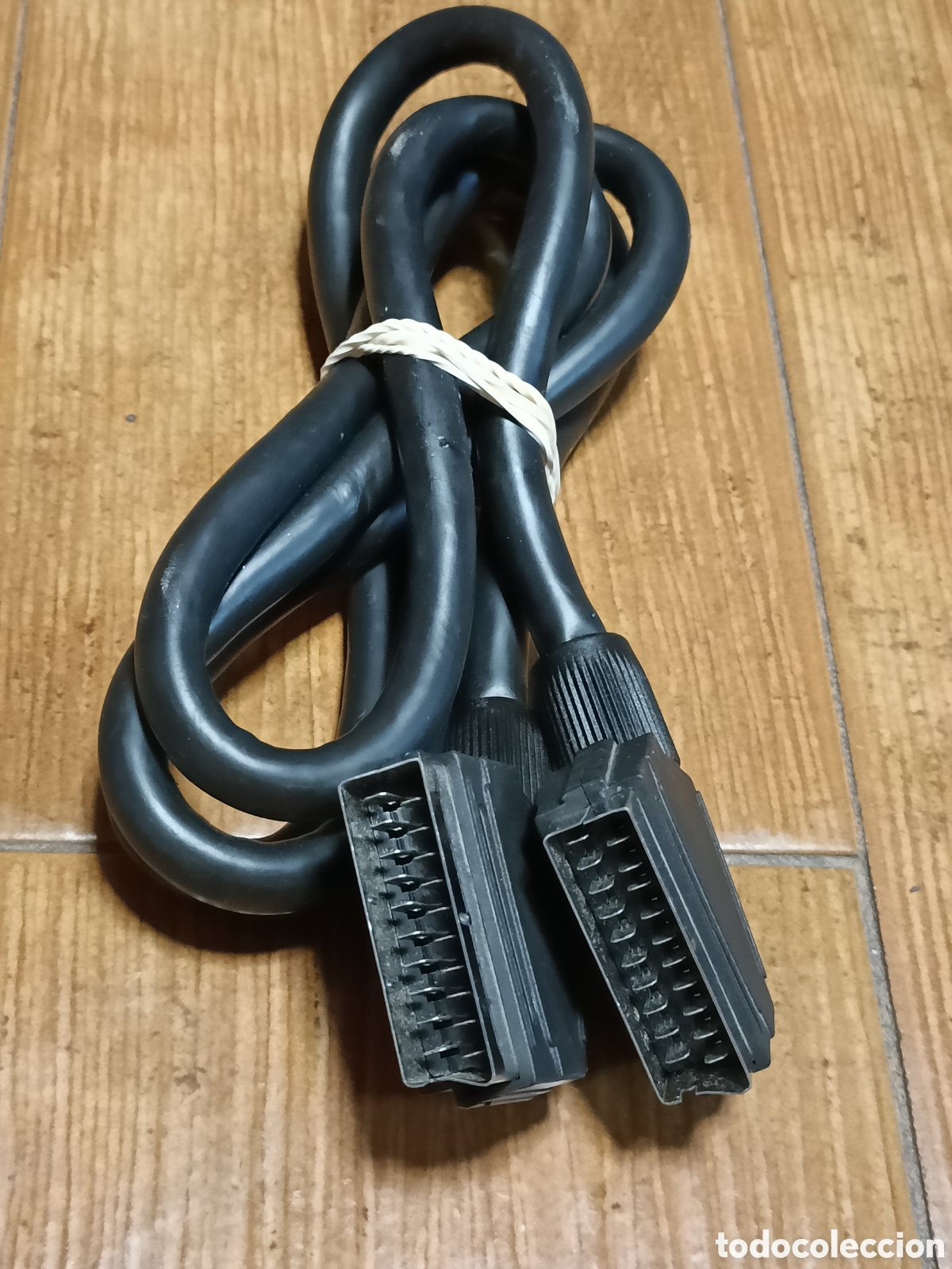 Segunda mano: Cable Euroconector Scart 1.20m Receptor - Foto 1