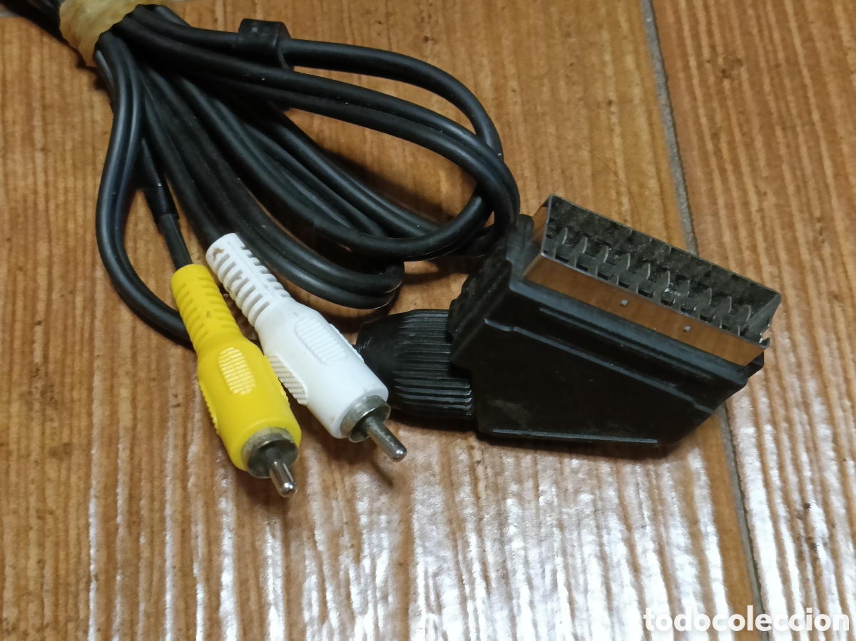 Segunda mano: Cable Scart A 2 RCA Macho Salida Audio/Video 1.5m - Foto 2