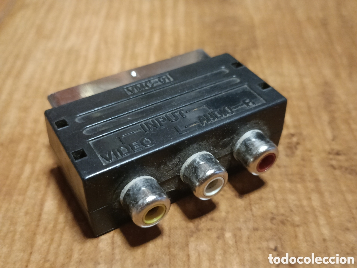 Segunda mano: Adaptador Euroconector 3RCA Video Conversor de Audio - Foto 2