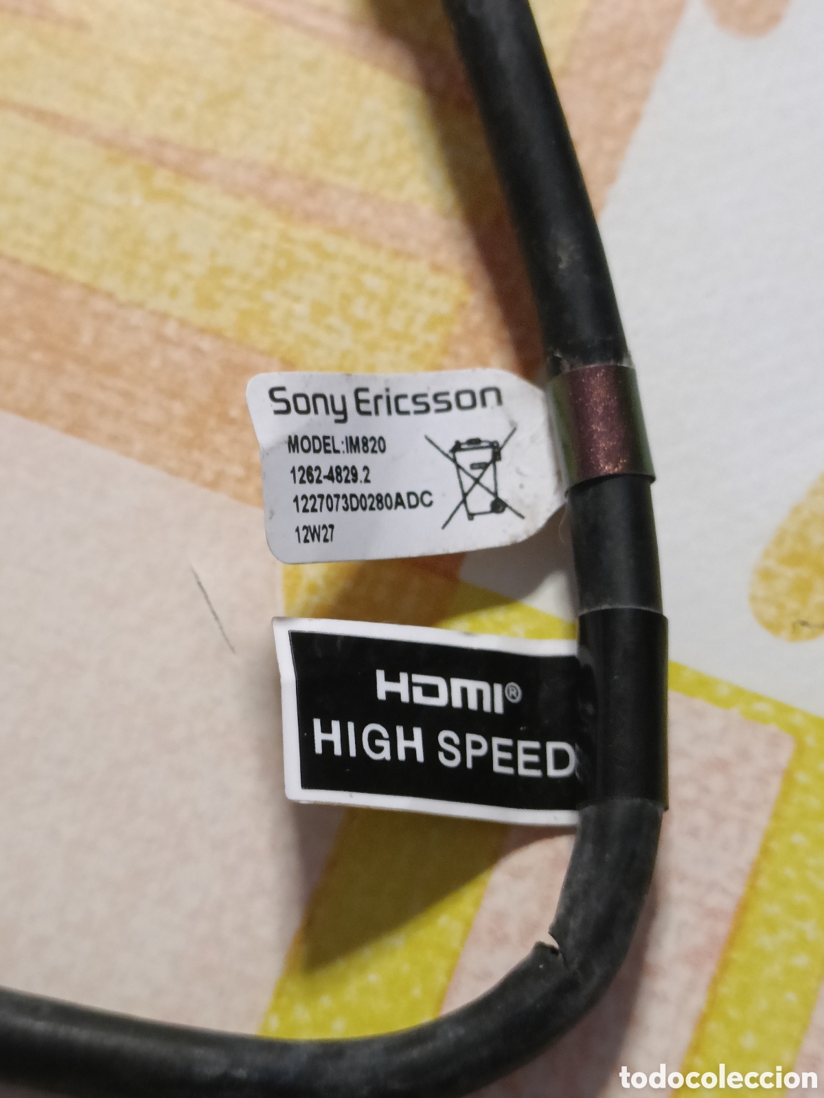 Segunda mano: Cable CargadorTel&eacute;fono Sony Ericsson HDMI - Foto 2