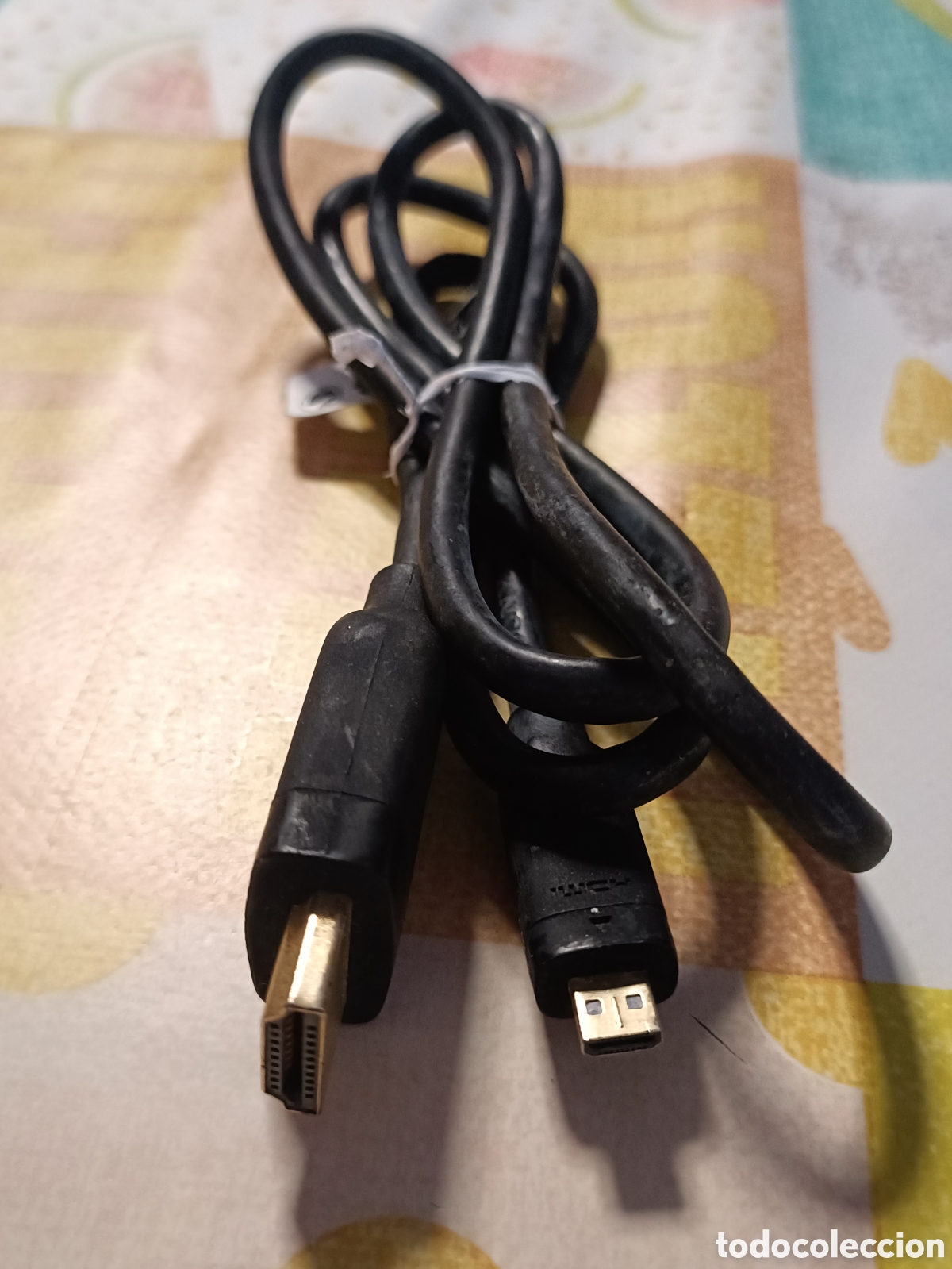 Segunda mano: Cable CargadorTel&eacute;fono Sony Ericsson HDMI - Foto 1