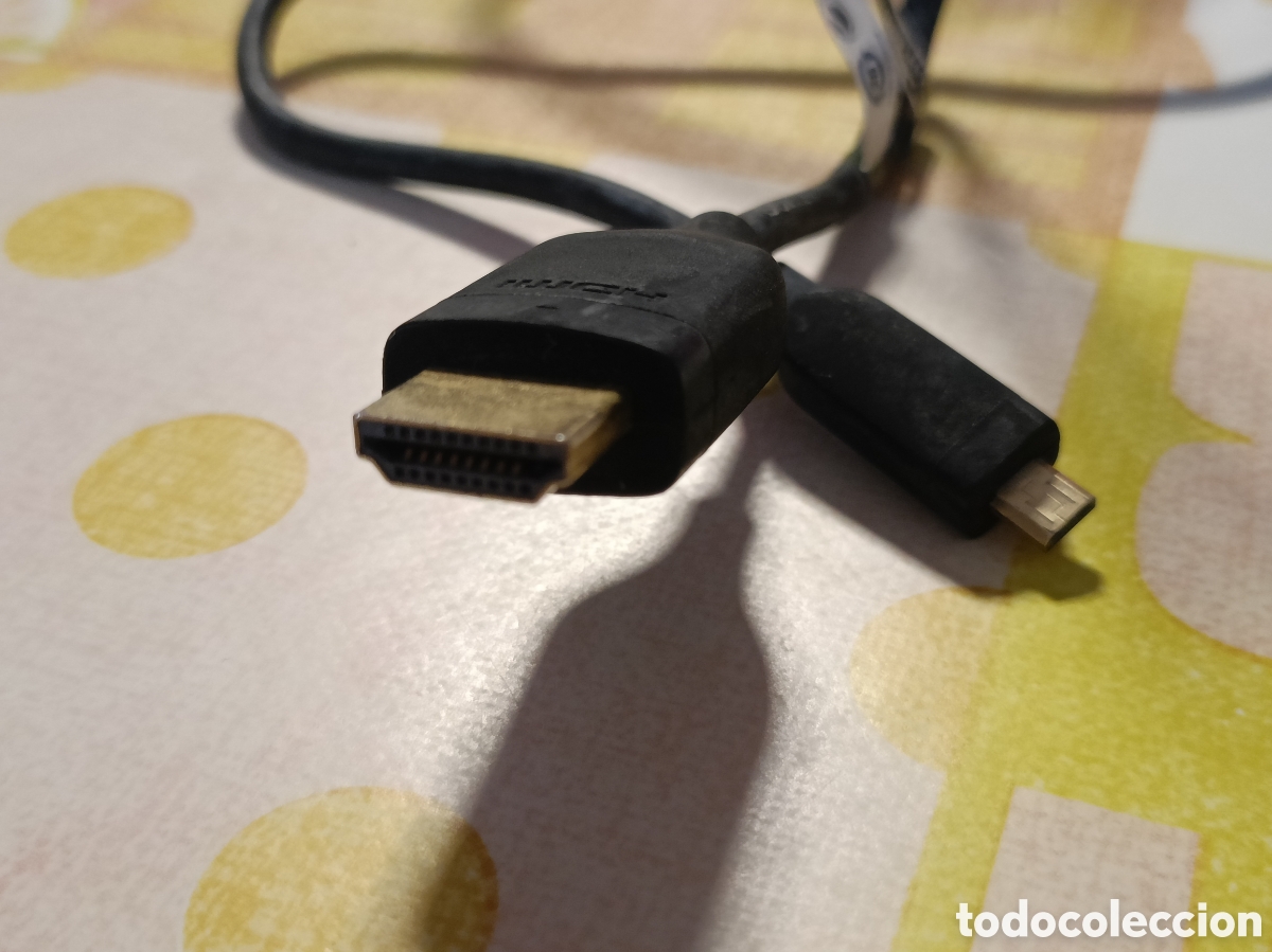 Segunda mano: Cable CargadorTel&eacute;fono Sony Ericsson HDMI - Foto 3