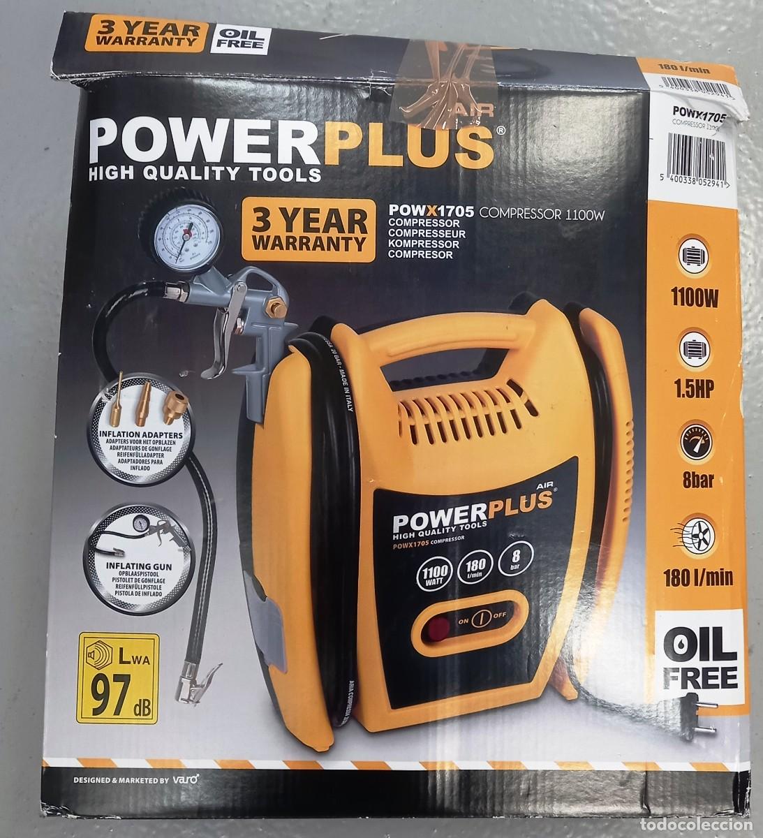 Segunda mano: Compresor Aire Comprimido POWX1705 - Foto 1