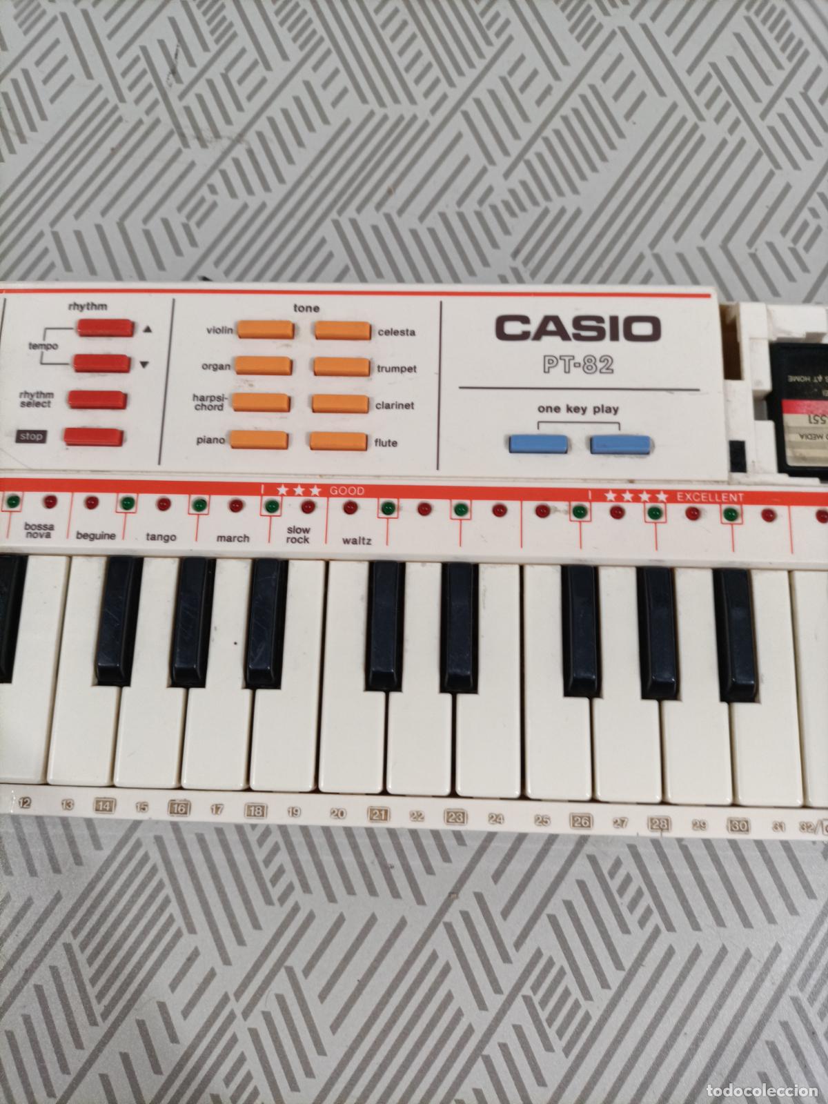 Segunda mano: &Oacute;rgano casio antiguo PT-82. No funciona - Foto 1