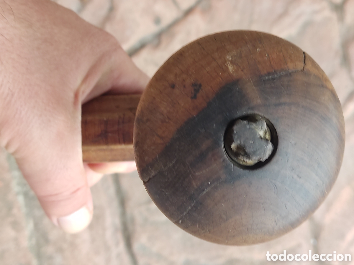 Segunda mano: Antiguo taladro de mano ( madera y bronce) - Foto 6
