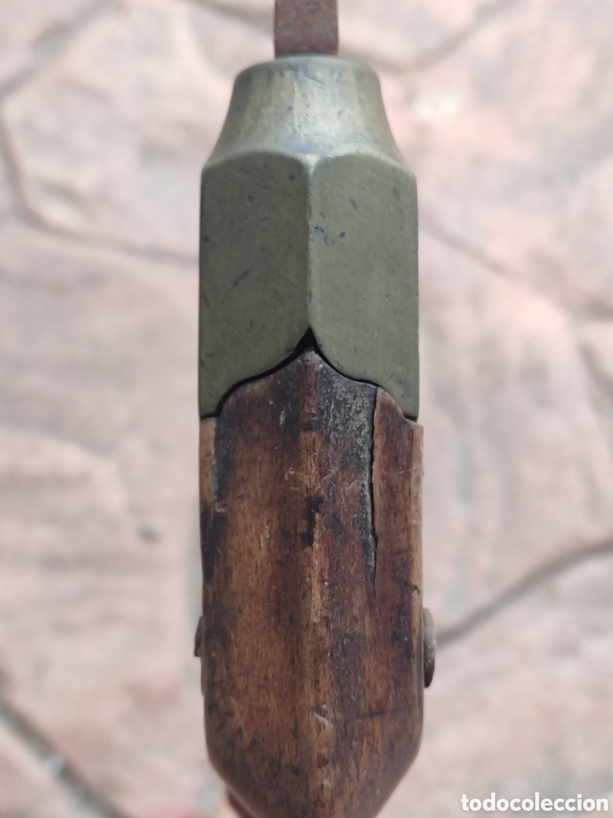 Segunda mano: Antiguo taladro de mano ( madera y bronce) - Foto 7