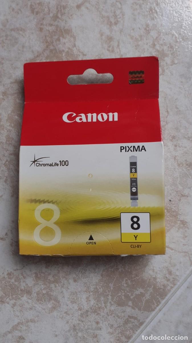 Segunda mano: Cartucho tinta Canon PIXMA CLI-8Y - Foto 1